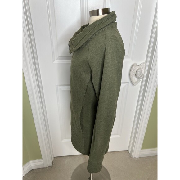 Lululemon Radiant Jacket II Olive Green Gym Crossfit Running W4AOW Women’s Sz 12 - Picture 9 of 16